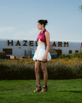 Striped Balloon Skirt
